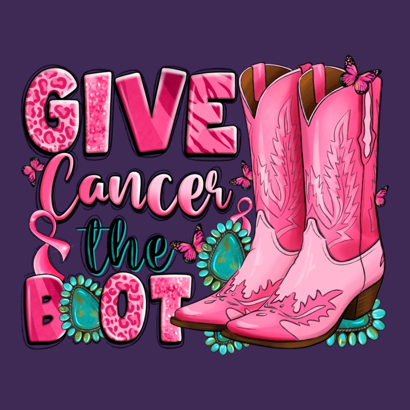 Give Cancer The Boot Premium Hoodie by LillyAllenDesigns | Teevron