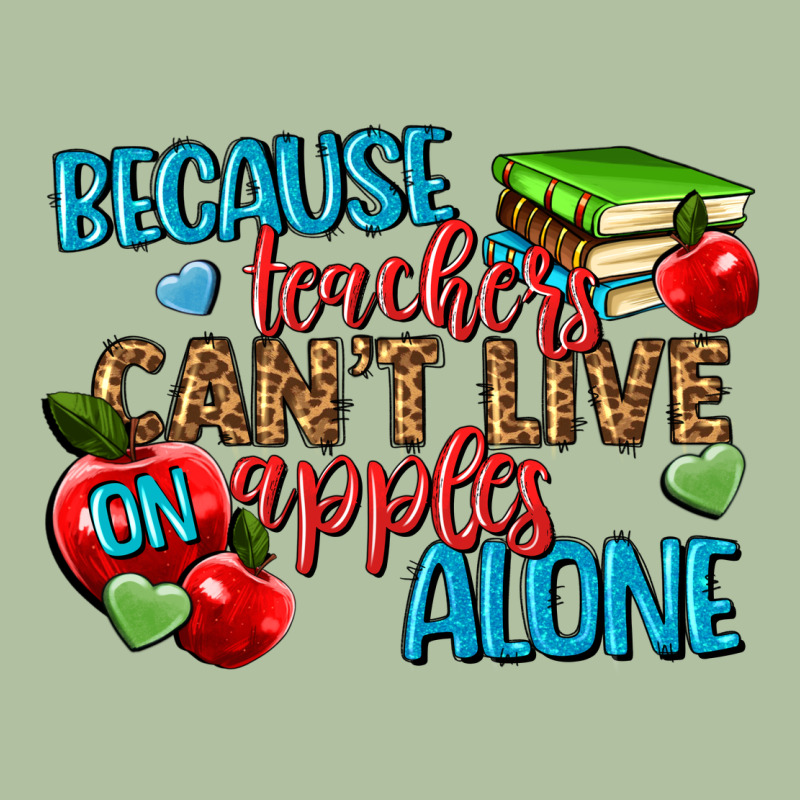 Because Teachers Cant Live On Apples Alone Urban Hoodie by NancyCooperArtShop | Teevron