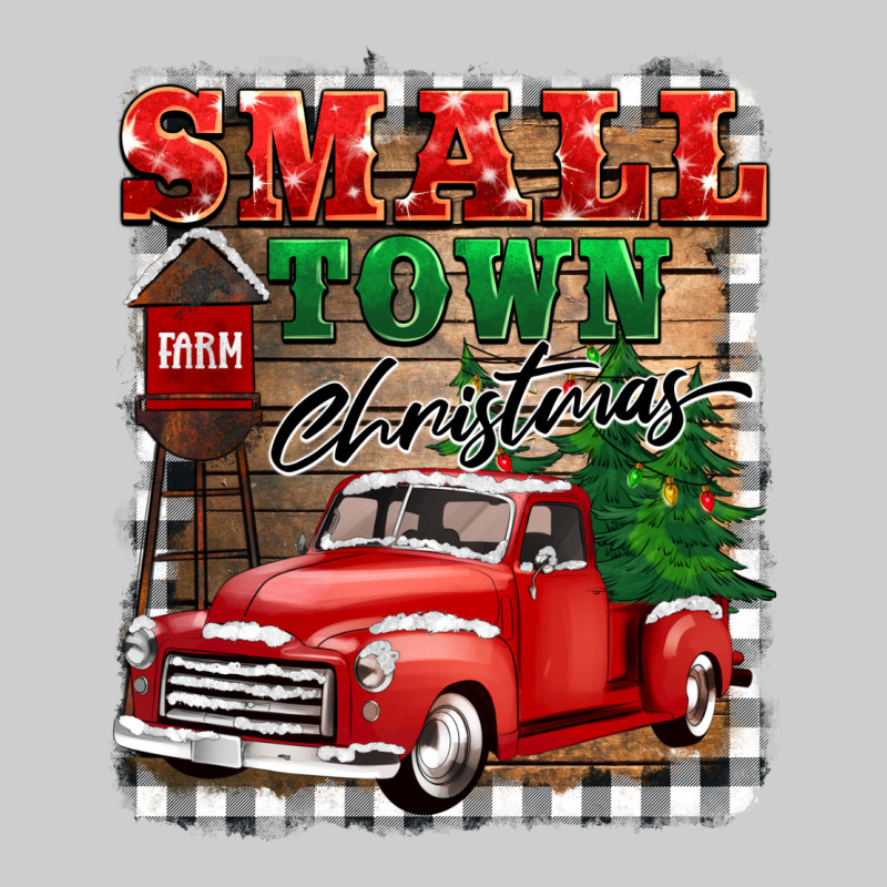 Small Town Christmas Premium Tee by BarkalooDesign | Teevron