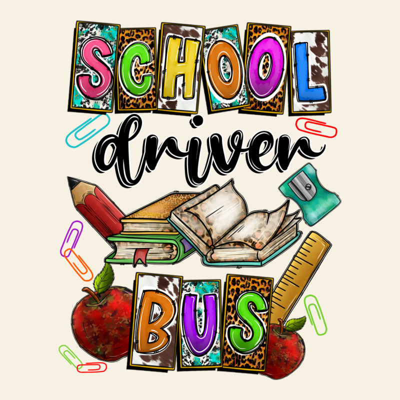 School Driver Bus Vintage Tee by CowhideDigitalArt | Teevron