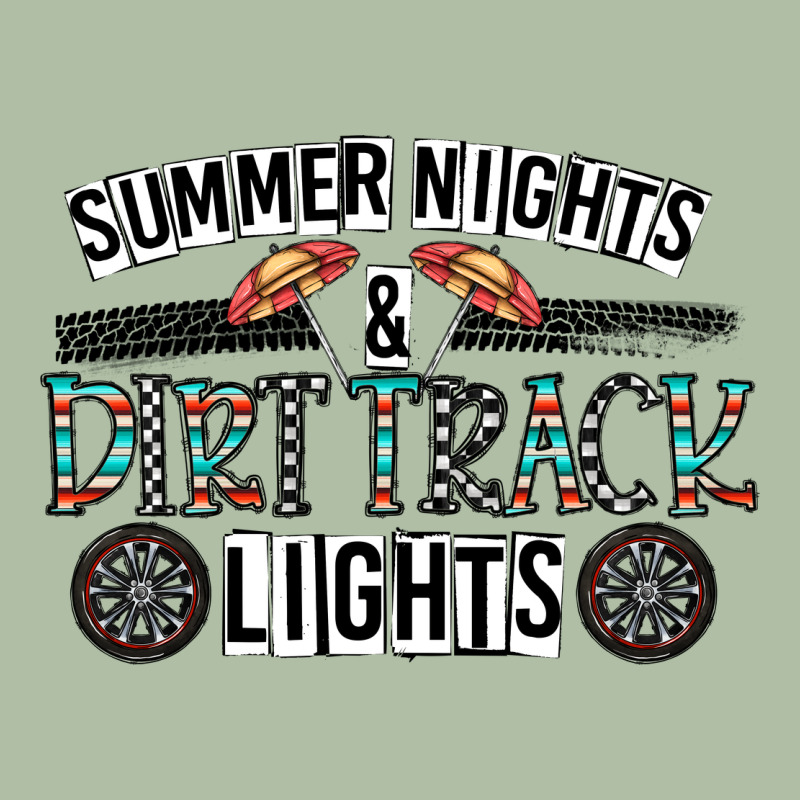 Summer Night & Dirt Track Lights Urban Heavy Tee by CowhideDigitalArt | Teevron