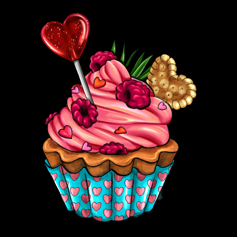 Valentines Day Cupcake Ladies Tee by AdoDesignShop | Teevron