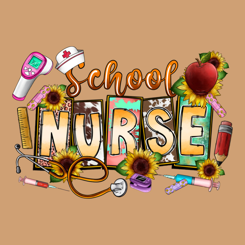 School Nurse Vintage Tee by CowhideDigitalArt | Teevron