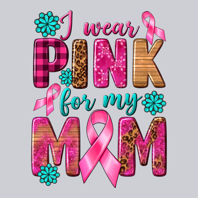 I Wear Pink For My Mom With Butterfly Heavyweight Sweatshirt by texasbilliewilder | Teevron