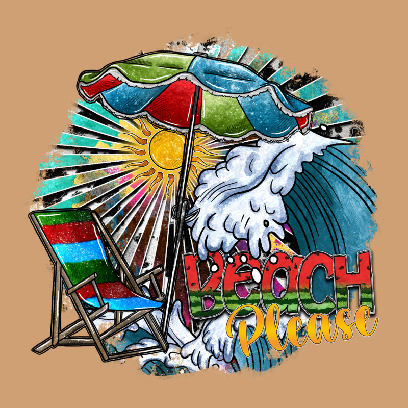 Beach Please Vintage Tee by SublimationCraftShop | Teevron