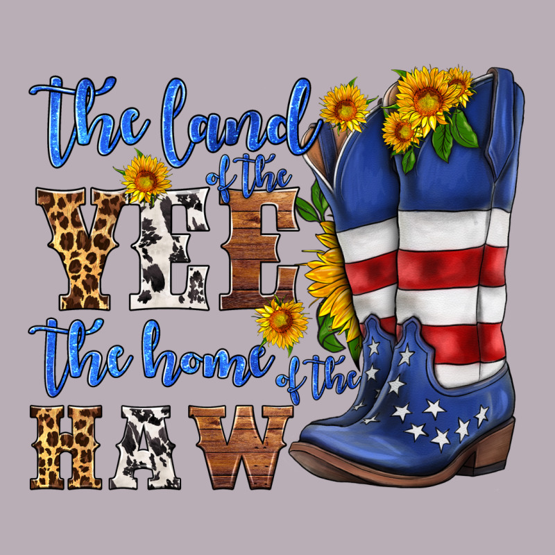 The Land Of The Yee The Home Of The Haw Vintage Tee by HRA Design Shop | Teevron