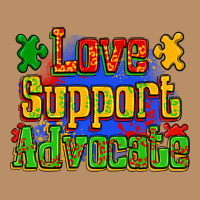 Love Support Advocate Vintage Hoodie | Teevron