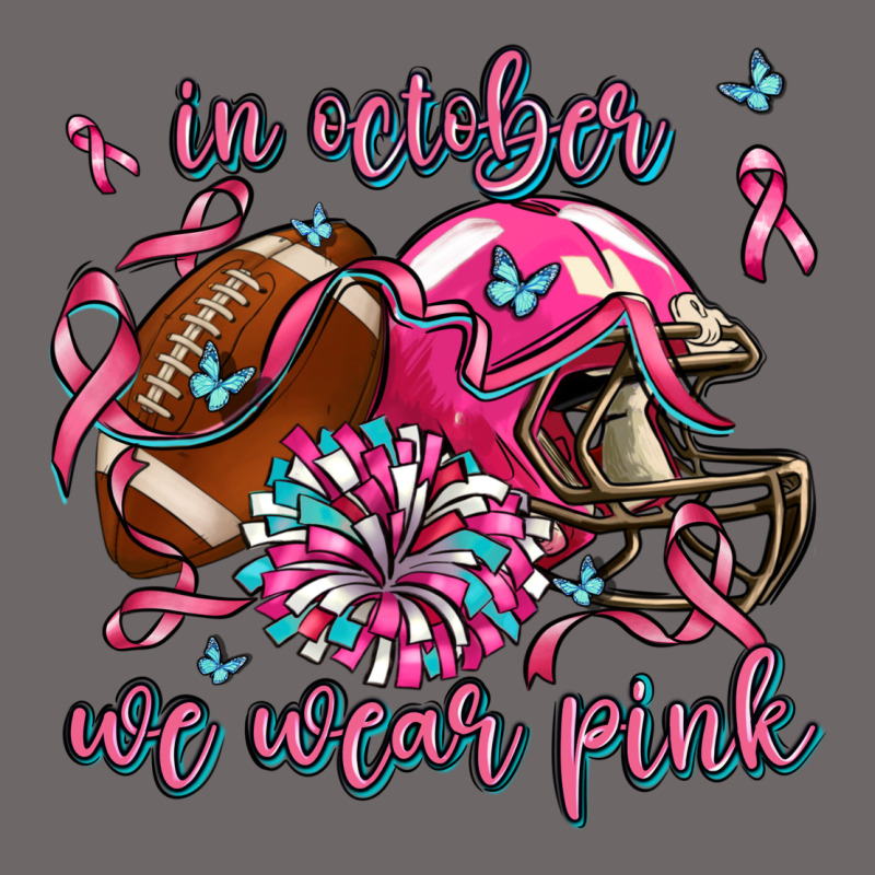 In October We Wear Pink Football Classic Tee by AdoDesignShop | Teevron