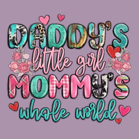 Daddy's Little Girl Mommy's Whole World Heavyweight Hoodie | Teevron