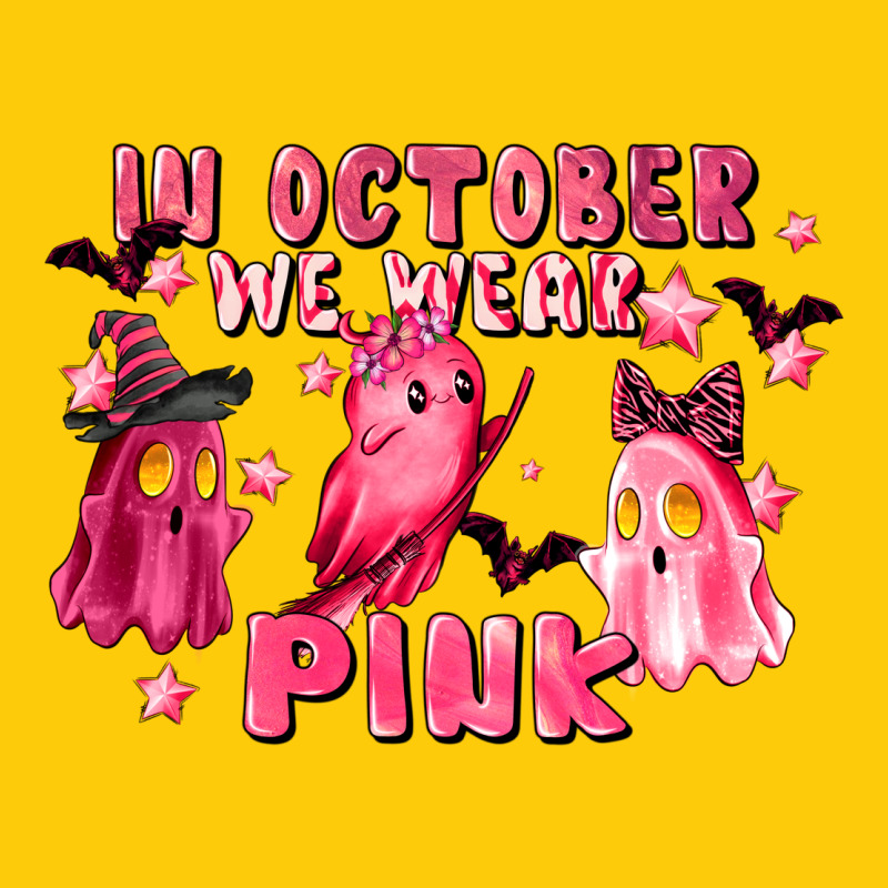 In October We Wear Pink Premium Hoodie by LillyAllenDesigns | Teevron