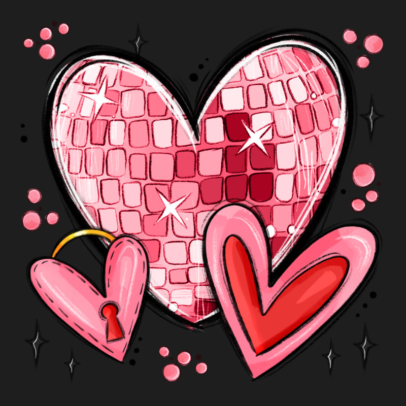 Valentines Hearts Heavyweight Hoodie by MaliasSmallBusiness | Teevron