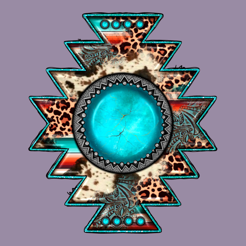 Aztec Leopard Turquoise Gemstone Classic Tee by JahusDesignShop | Teevron