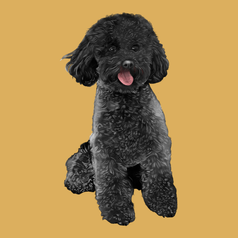 Black Poodles Dog Premium Hoodie by LillyAllenDesigns | Teevron