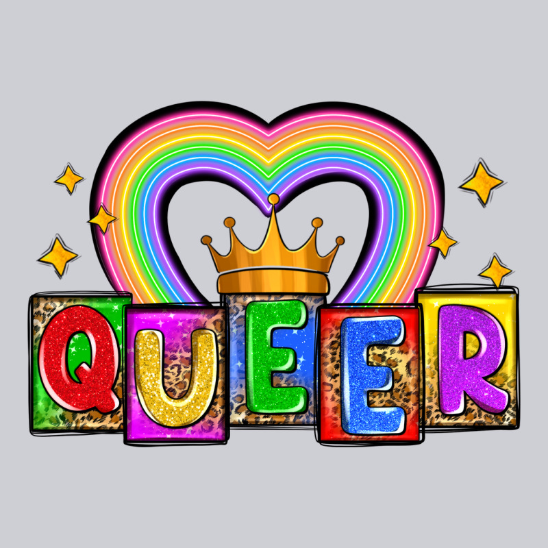 Queer Heavyweight Sweatshirt by Zillion Design Studio | Teevron