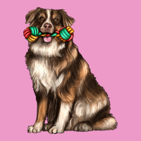 Australian Shepherd With Rope Toy Urban Hoodie | Teevron