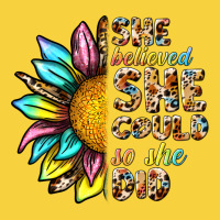 She Believed She Could So She Did Premium Sweatshirt | Teevron