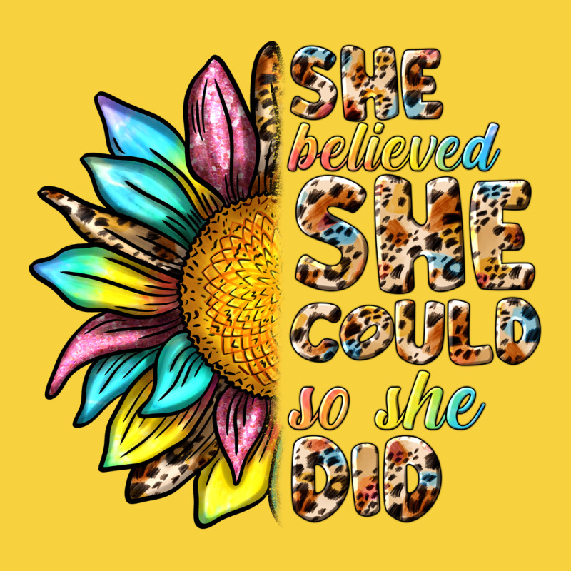 She Believed She Could So She Did Premium Sweatshirt by NancyCooperArtShop | Teevron
