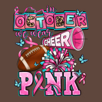In October We Wear Cheer Pink Football Classic Tee | Teevron