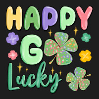Happy Go Lucky Heavyweight Hoodie | Teevron