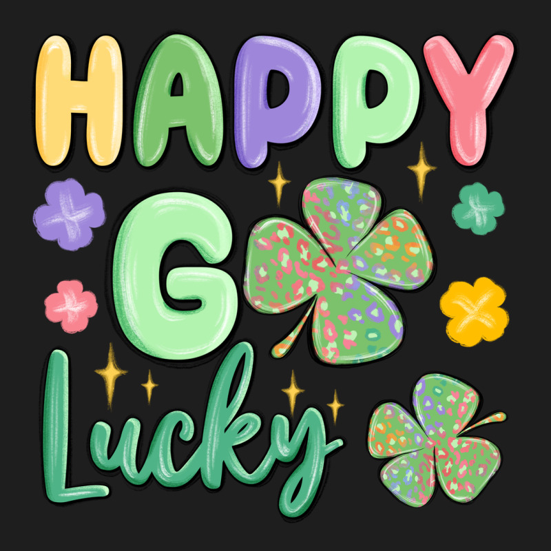 Happy Go Lucky Heavyweight Hoodie by MaliasSmallBusiness | Teevron