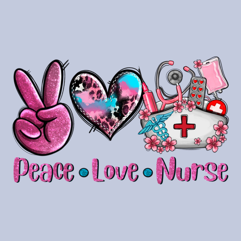 Peace Love Nurse Long Sleeve Tee by AdoDesignShop | Teevron
