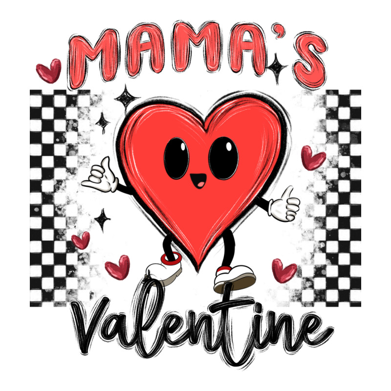 Mama's Valentine Heavyweight Hoodie by MaliasSmallBusiness | Teevron