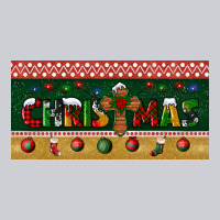 Christmas With Cross License Plate Classic Tee | Teevron