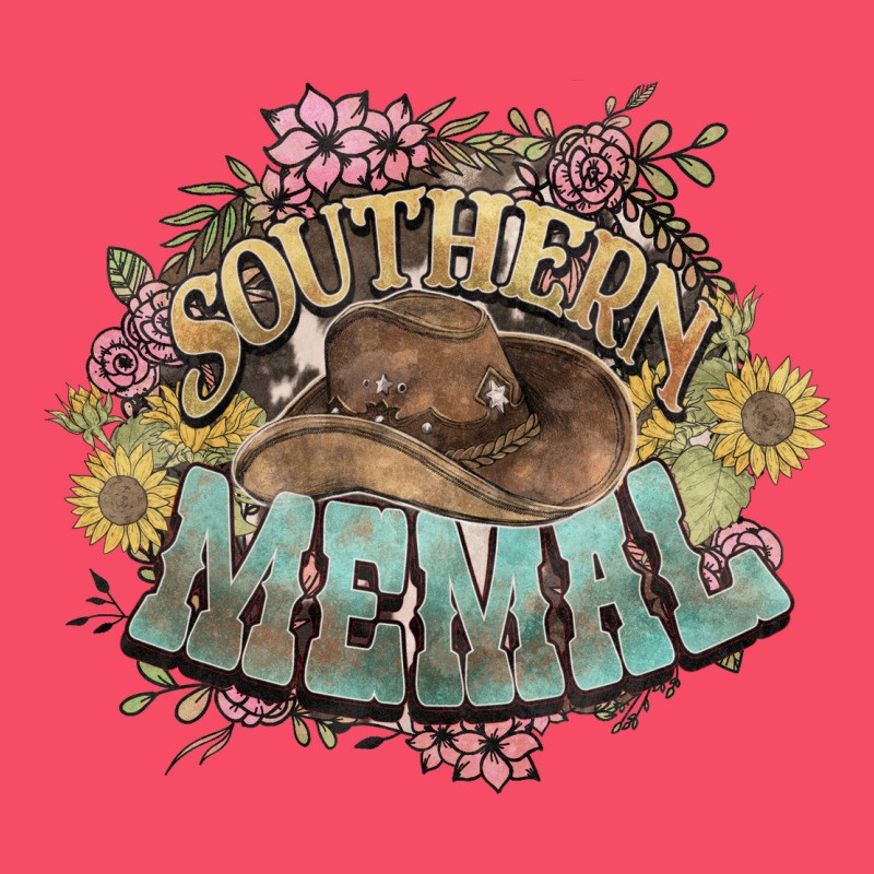 Southern Memal Western Flowers Premium Sweatshirt by NancyCooperArtShop | Teevron