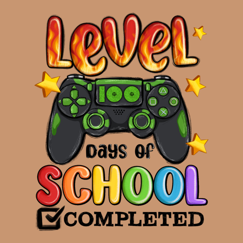 Level 100 Days Of School Completed Heavyweight Hoodie by MaliasSmallBusiness | Teevron