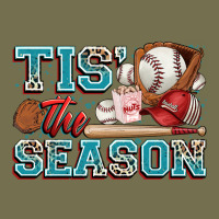 Tis' The Season Baseball Vintage Hoodie | Teevron