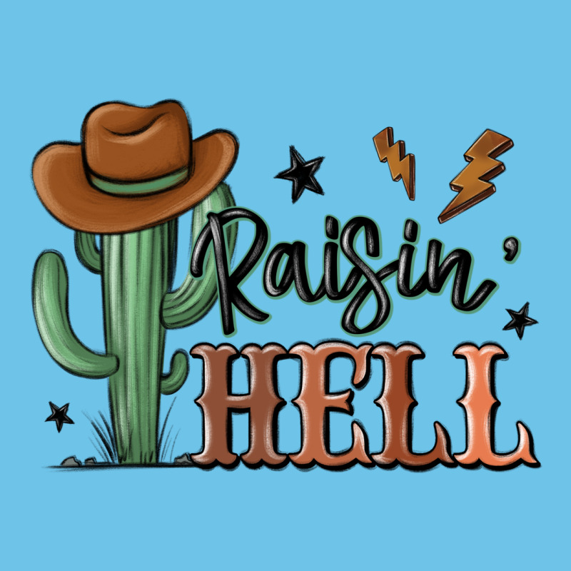 Raisin Hell Cowboy Cactus Premium Sweatshirt by MaliasSmallBusiness | Teevron