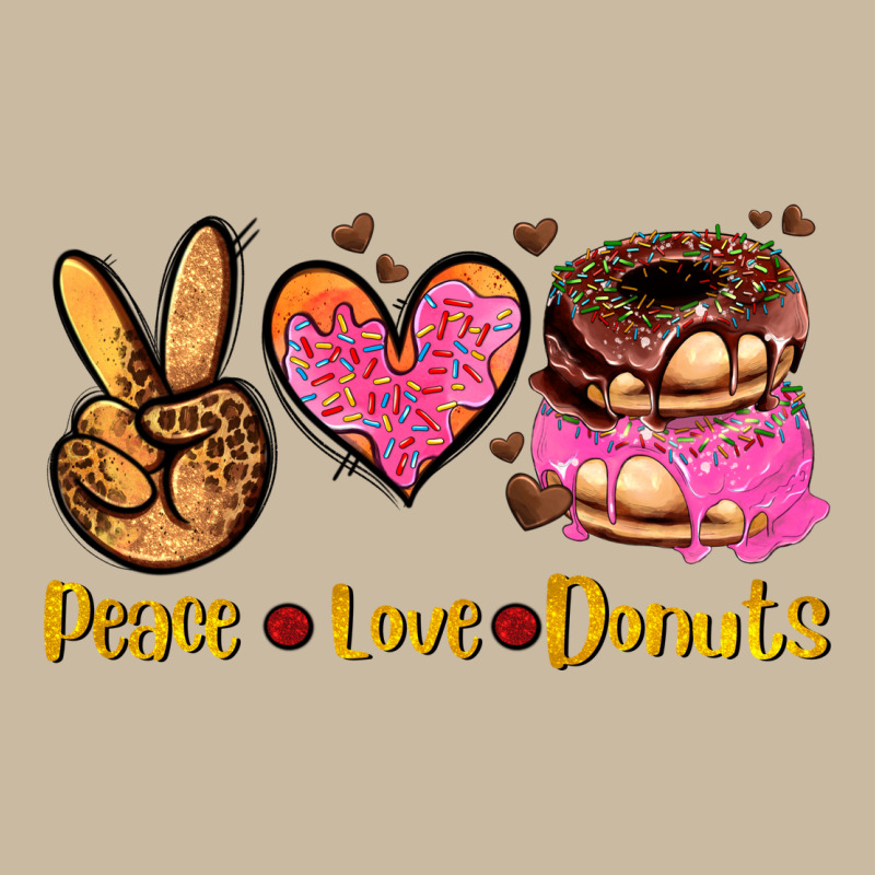 Peace Love Donuts Long Sleeve Tee by AdoDesignShop | Teevron