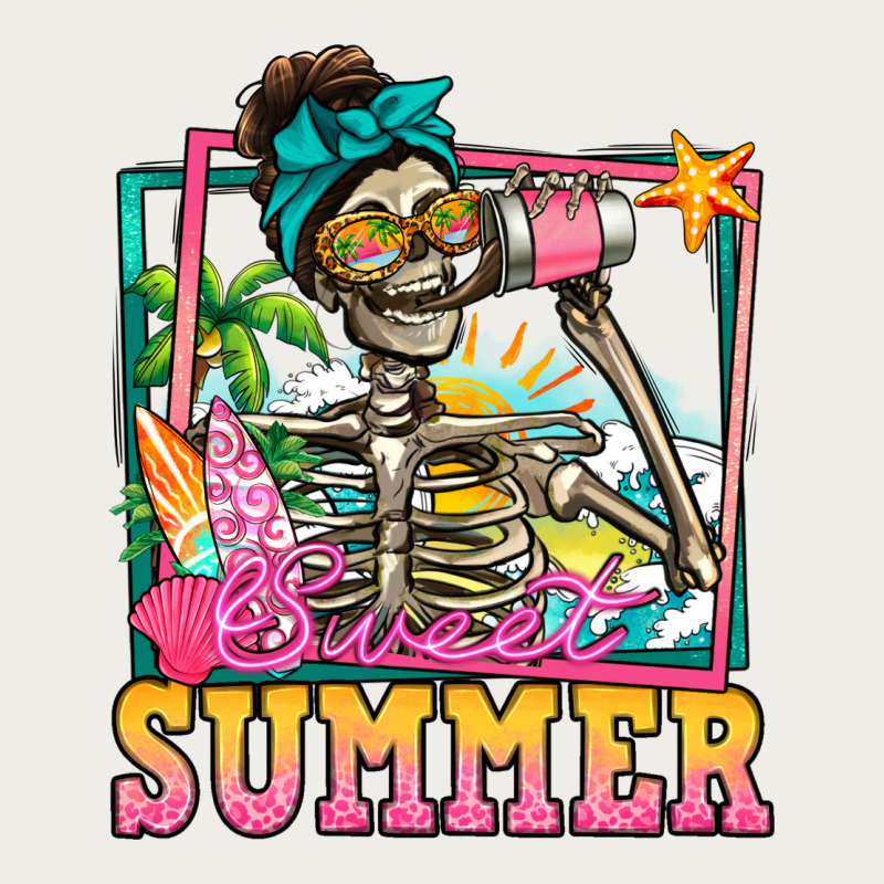 Sweet Summer Skeleton Zipper Hoodie by Jasminsmagicworld | Teevron