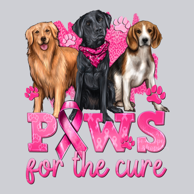 Paws For The Cure Heavyweight Sweatshirt by texasbilliewilder | Teevron