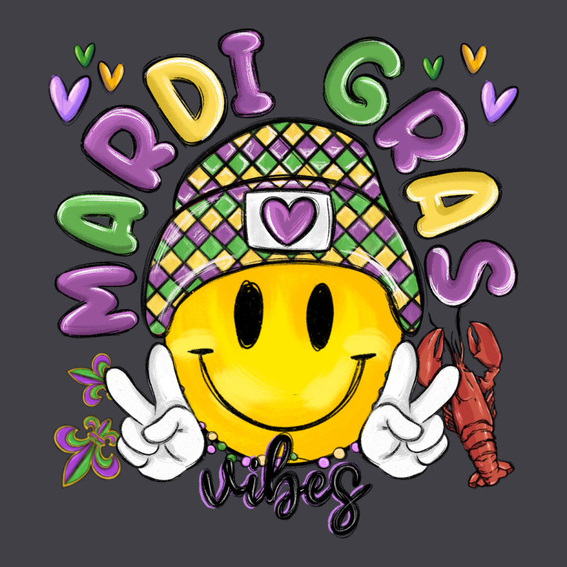 Mardi Gras Vibes Heavyweight Hoodie by MaliasSmallBusiness | Teevron
