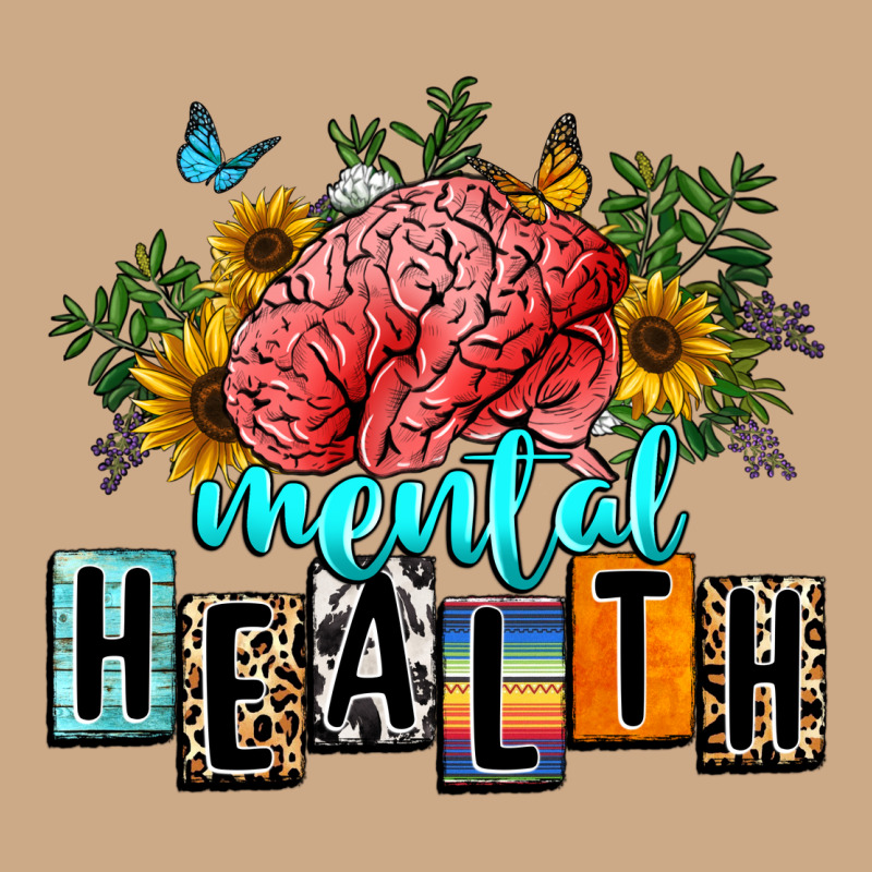Mental Health Vintage Hoodie by texasbilliewilder | Teevron