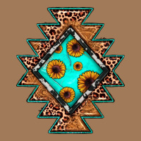 Aztec Leopard Turquoise Sunflower Classic Tee | Teevron