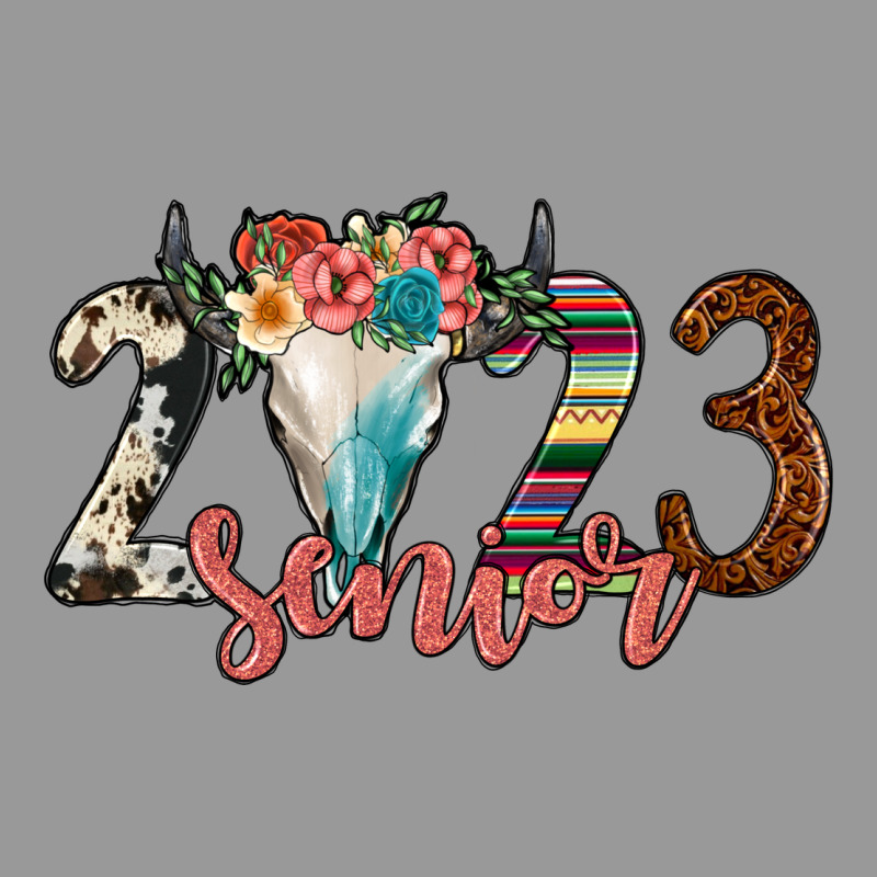 2023 Senior Bull Skull Vintage Hoodie by JahusDesignShop | Teevron