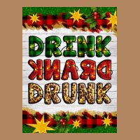 Christmas Drink Drank Drunk Long Sleeve Tee | Teevron