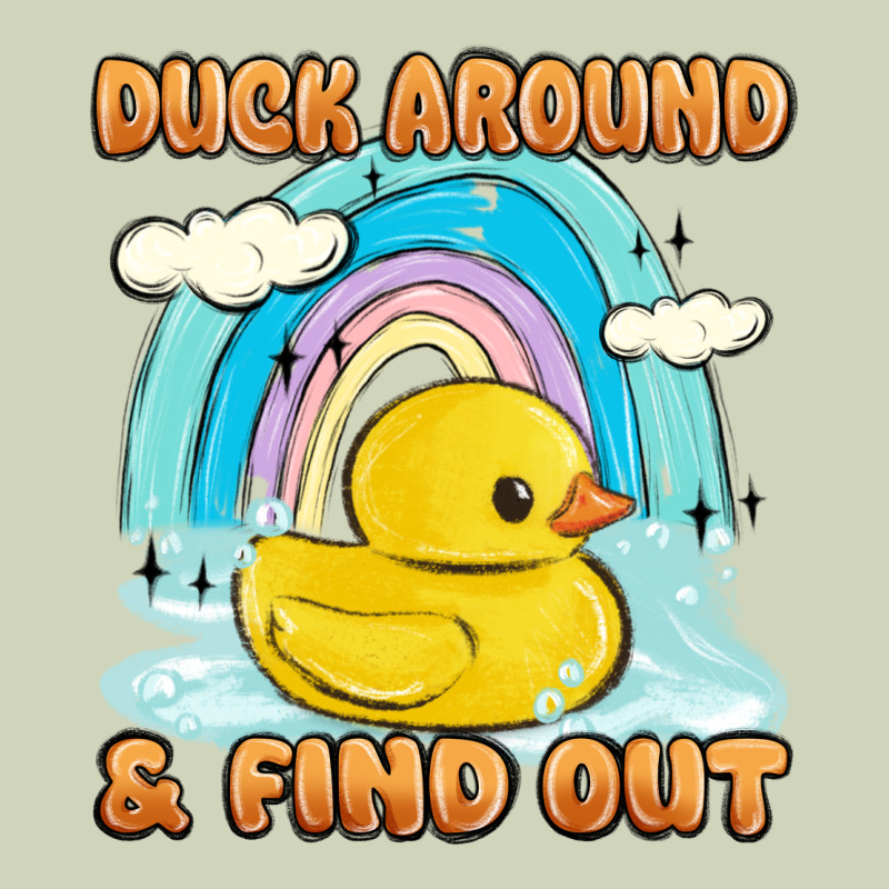 Duck Around And Find Out Heavyweight Hoodie by MaliasSmallBusiness | Teevron
