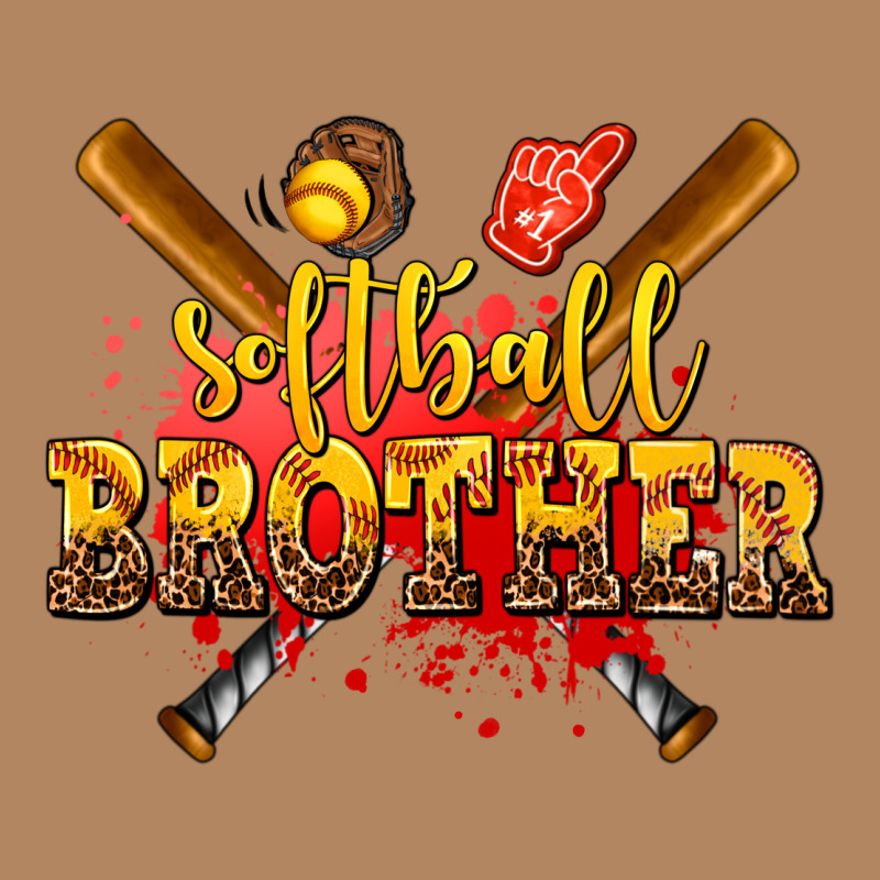 Softball Brother Long Sleeve Tee by AdoDesignShop | Teevron