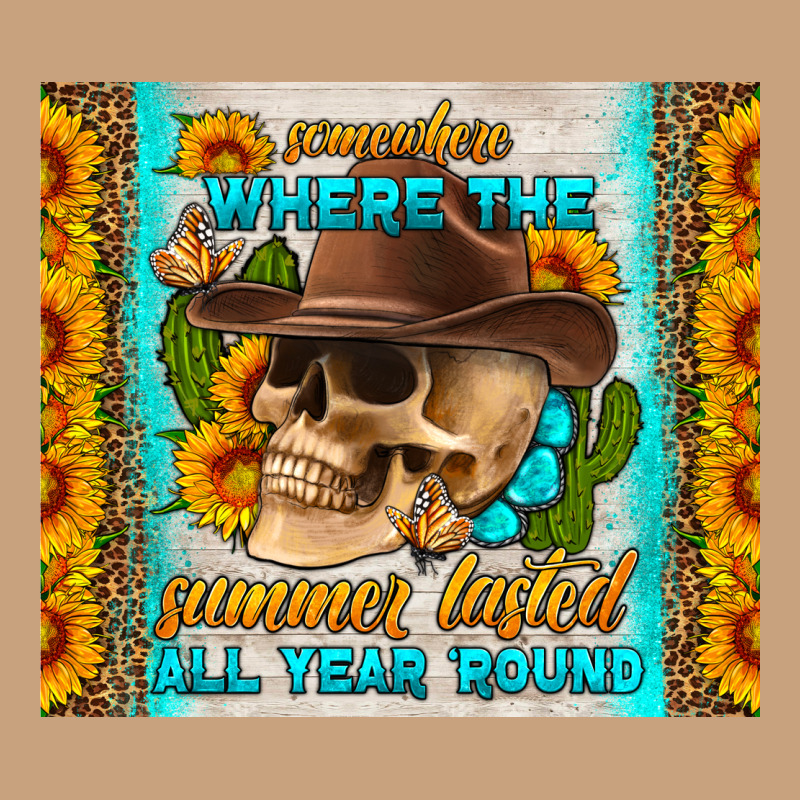 Somewhere Where The Summer Lasted All Year Around Tumbler Vintage Tee by HRA Design Shop | Teevron