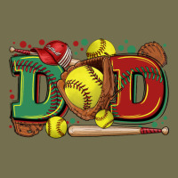 Dad Softball Vintage Hoodie | Teevron