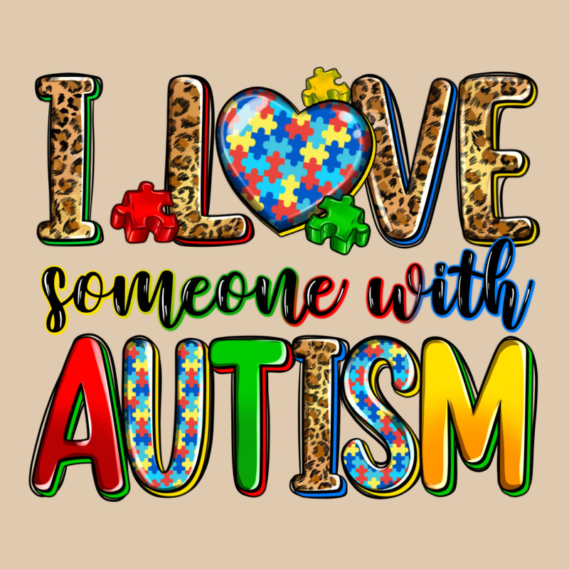 I Love Someone With Autism Heavyweight Sweatshirt by Zillion Design Studio | Teevron