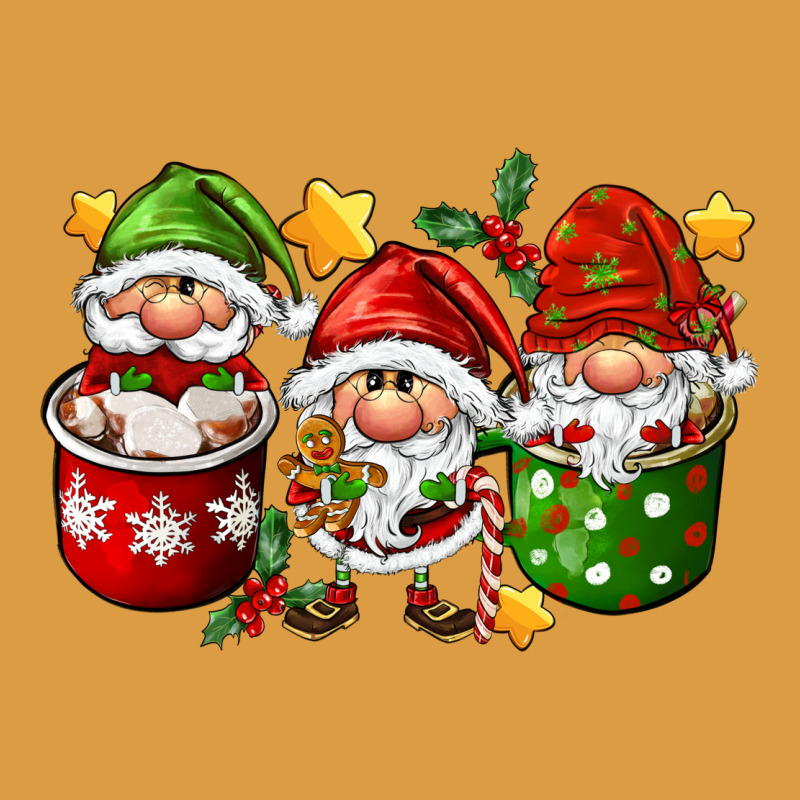 Coffee Cup Santa Gnomies Urban Heavy Tee by FaDigitalArtStudio | Teevron