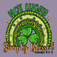 Not Lucky Simply Blessed Rainbow Classic Tee | Teevron