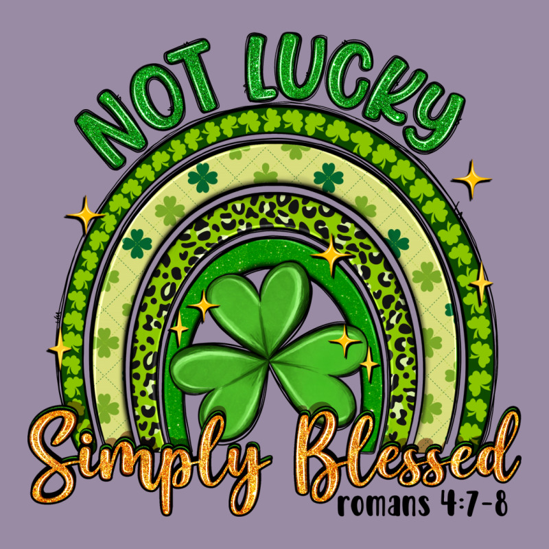 Not Lucky Simply Blessed Rainbow Classic Tee by Artiststas | Teevron