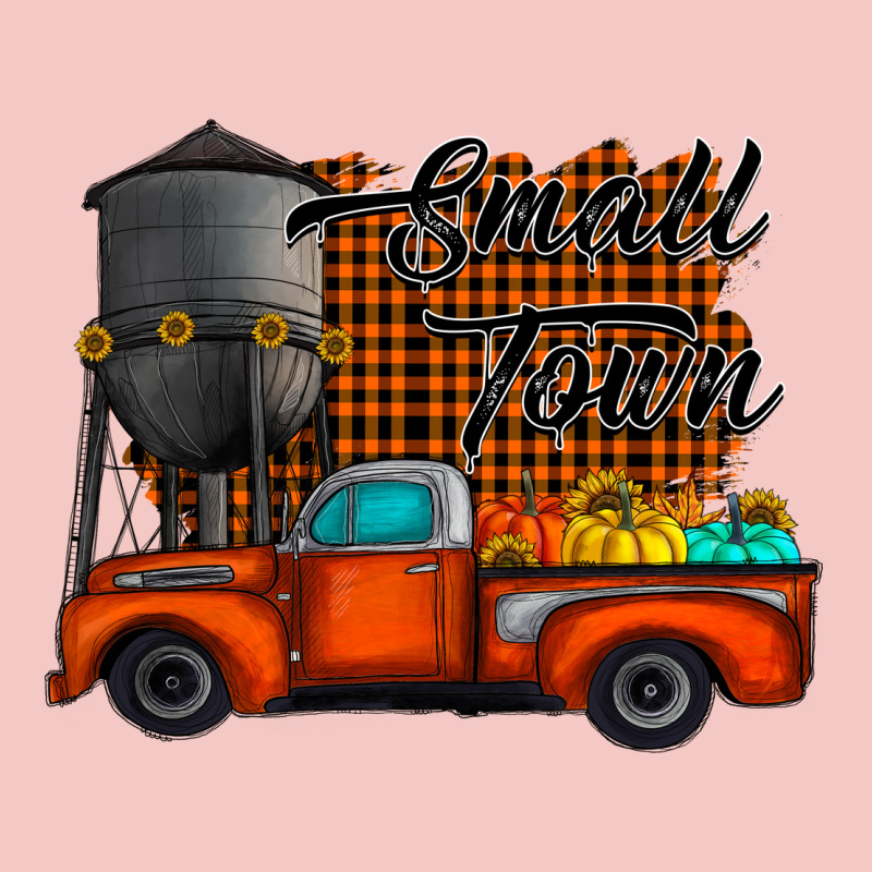 Small Town Fall Urban Heavy Tee by CowhideDigitalArt | Teevron