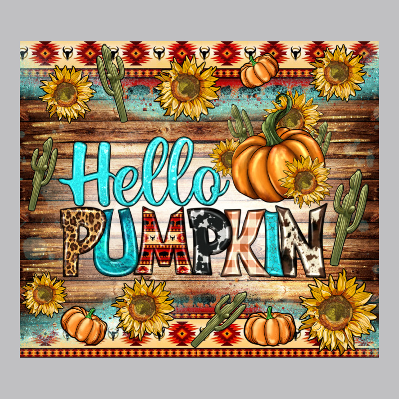 Hello Pumpkin Tumbler Long Sleeve Tee by BundleAndBundleShop | Teevron