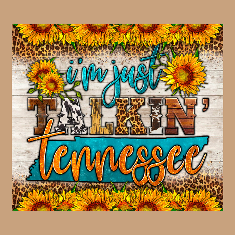 I'm Just Talking Tennessee Tumbler Vintage Tee by HRA Design Shop | Teevron